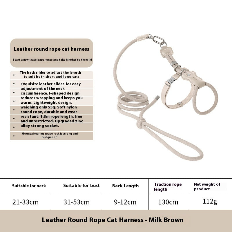 Adjustable I-shaped Anti Breaking Loose Cat Pulling Rope