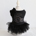 Double Bow Cotton Skirt Teddy Dog Clothes