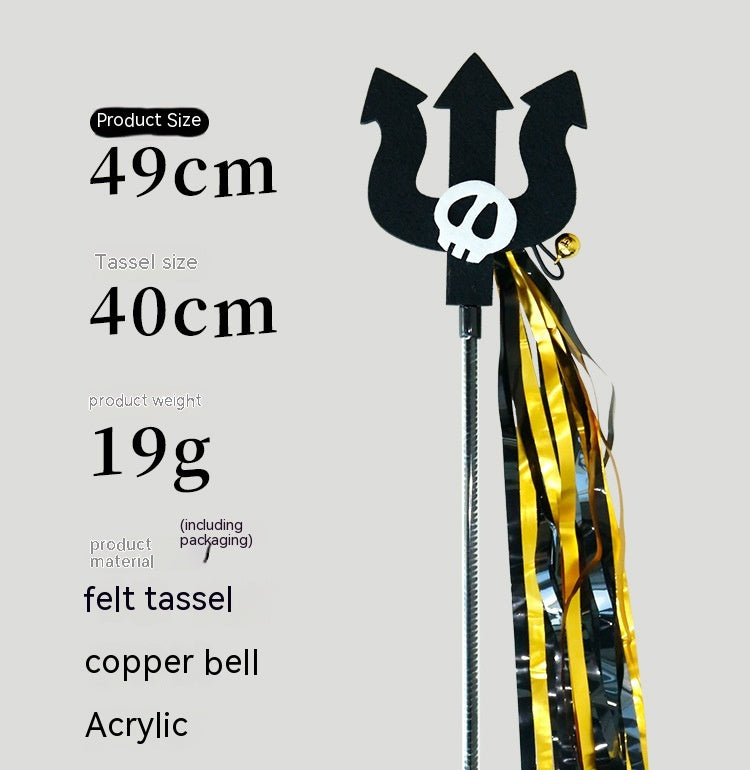 Lengthened Cat Teaser Bell Tassel