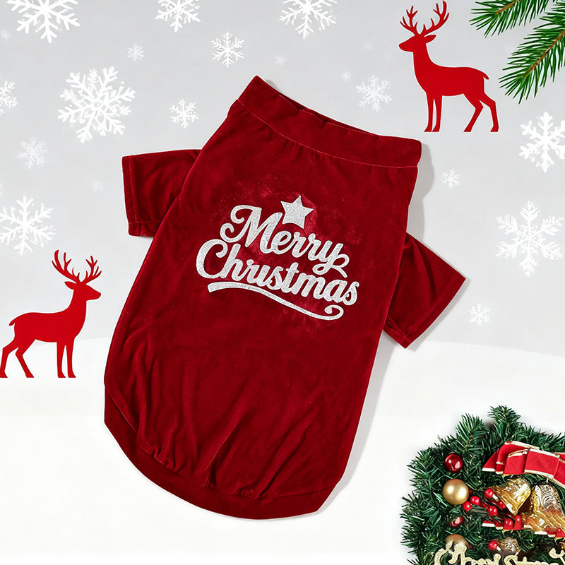 Christmas Pet Clothes For Autumn And Winter
