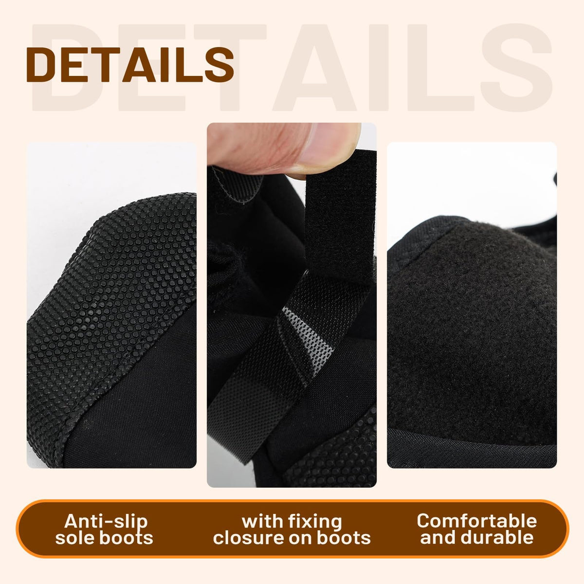 Dog Recovery Boot For Injured Paws - Breathable Dog Shoes With Non-Slip Sole & Self-Adhesive Strap, Dog Bootie To Protect Wounds From Licking, Dirt