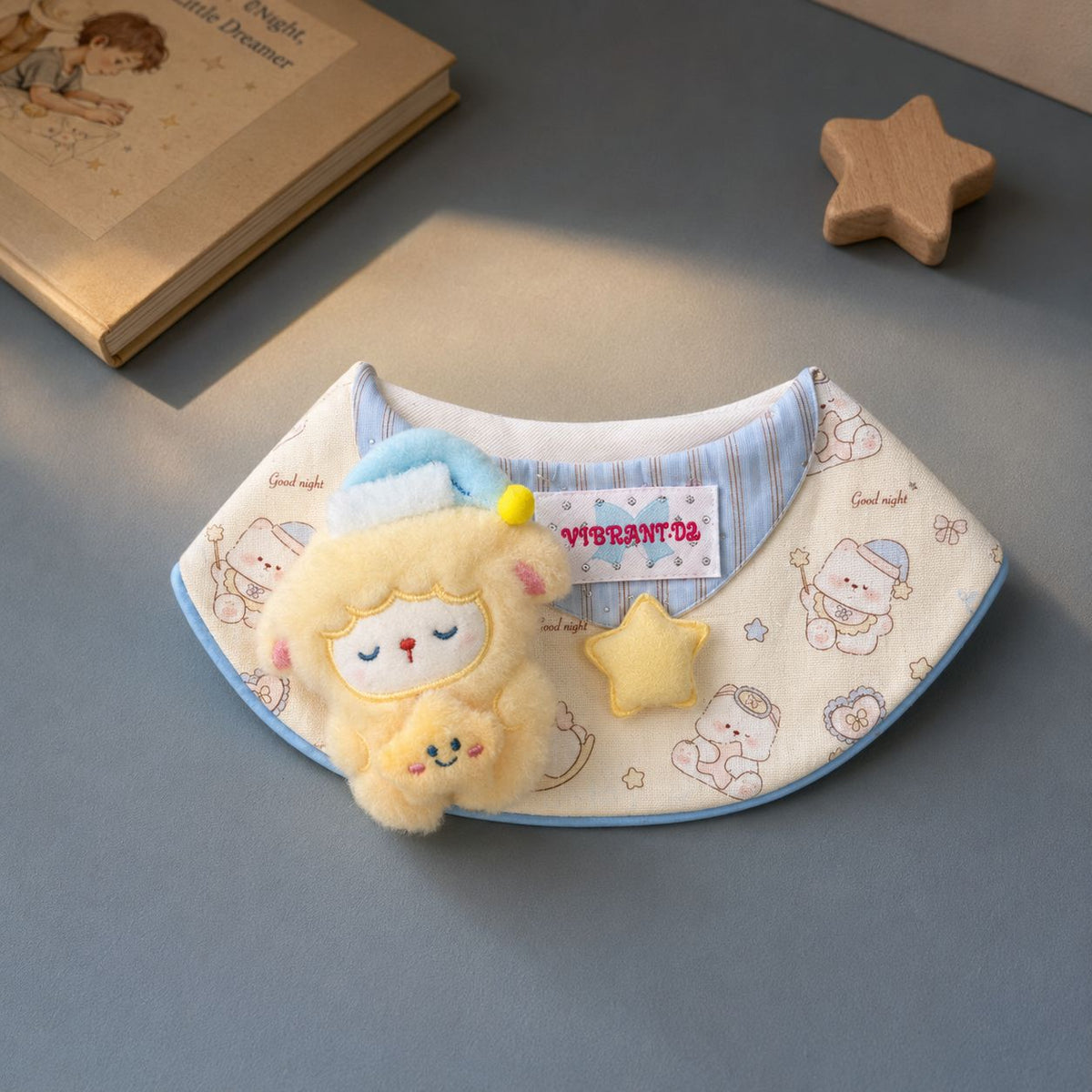 Cute Cat And Dog Decoration Neck Scarf