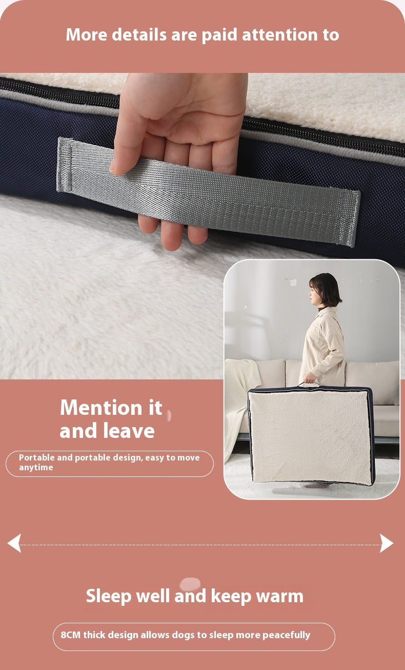 Removable And Washable Memory Sponge Pet Mat