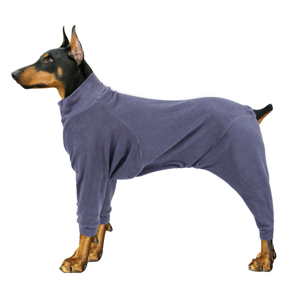 Pet Clothes Dog Polar Fleece High Collar Warm Fully Surrounded Cotton-padded Clothes