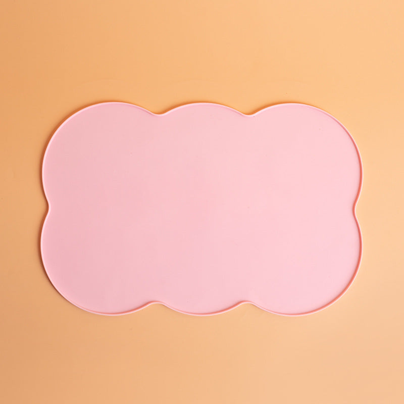 Non-slip Waterproof Silicone Pet Cat And Dog Feeding Mat