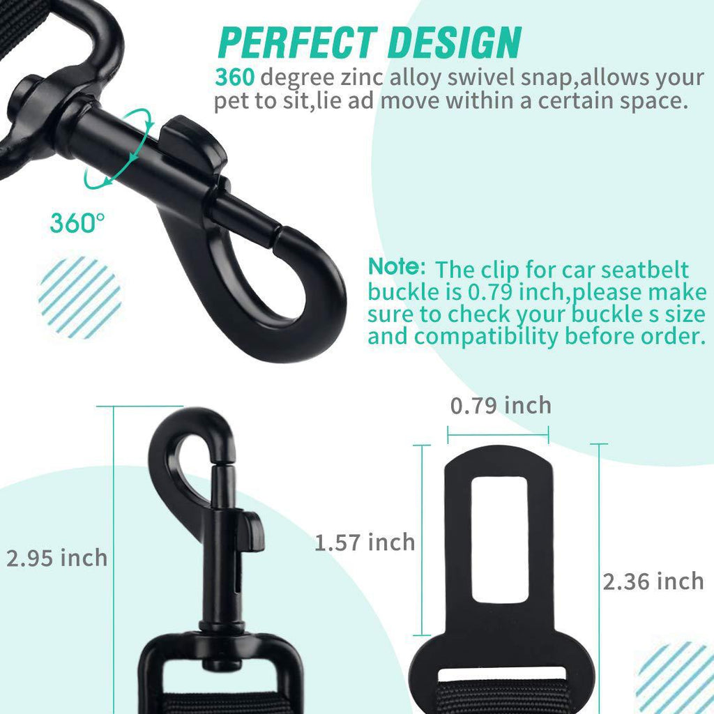 Pet Seat Belt Car Dog Explosion-proof Hand Holding Rope