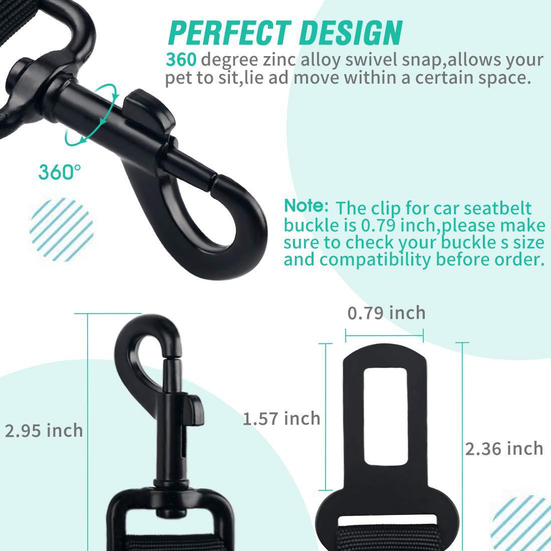 Pet Seat Belt Car Dog Explosion-proof Hand Holding Rope