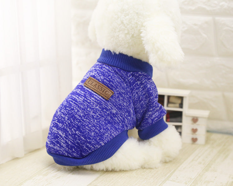Autumn And Winter Pet Fashion Knitwear Hoodie