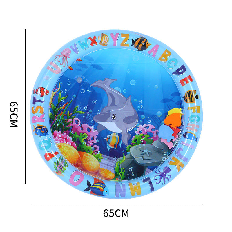 Water Sensory Playmat For Cats Thickened Upgraded Cat Dog Toys Bored Pet Animals Cat Kicker Toys Self Play Mat Interactive Toys Pet Water Sensory Mat