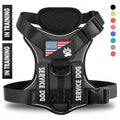 Reflective Breathable Solid Color Polyester Dog Strap
