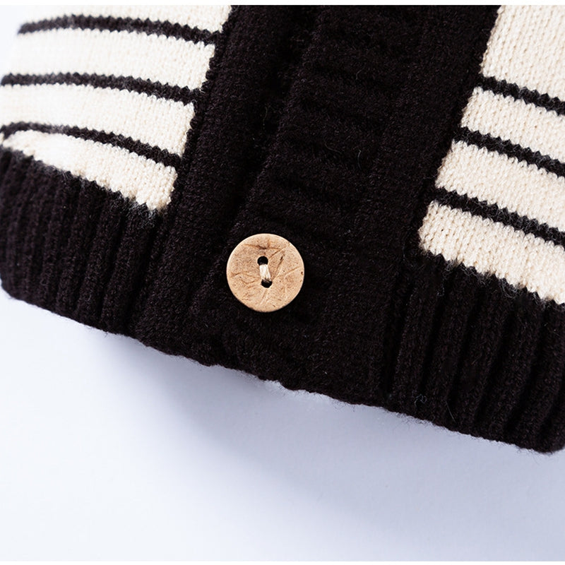 Warm Small Dog Sweater, Soft & Breathable Pet Knit Cardigan With Monster Pattern For Small Medium Dogs Boy Girl Puppy Cat, Fall Winter Dog Clothes For
