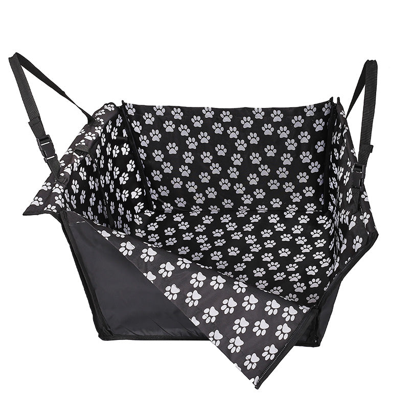 Rear Single Seat Foldable Cat Paw Footprint