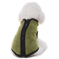 Pet high neck zipper vest