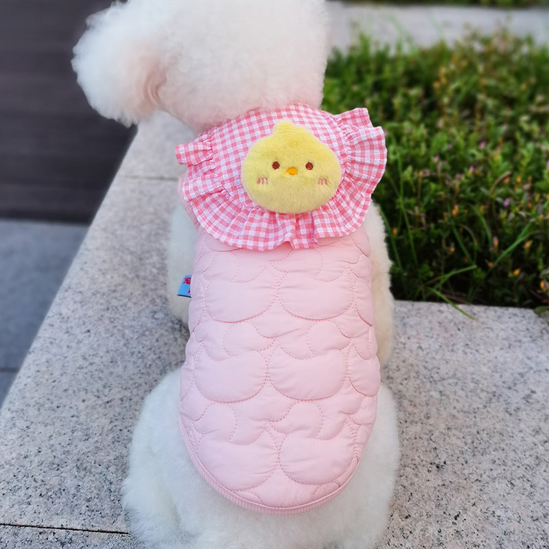 Cat Small Square Towel Little Duck Vest Clothes