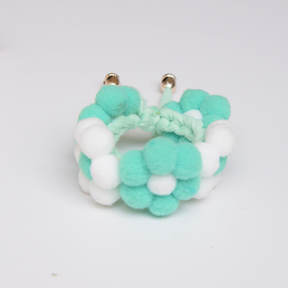 Pet Scarf Floral Collar Dog Photo Prop Neck Ring