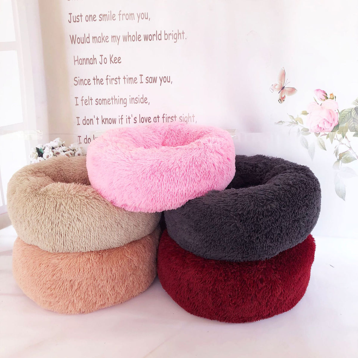 Household Simple Round Longhair Cat Litter