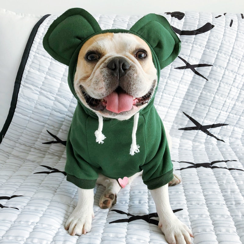 Cute ear sweater makeover