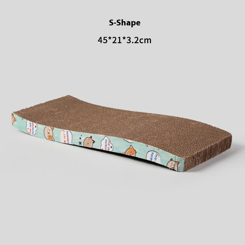 Corrugated Paper Scratch-resistant Scratching Board Non-chip Cat