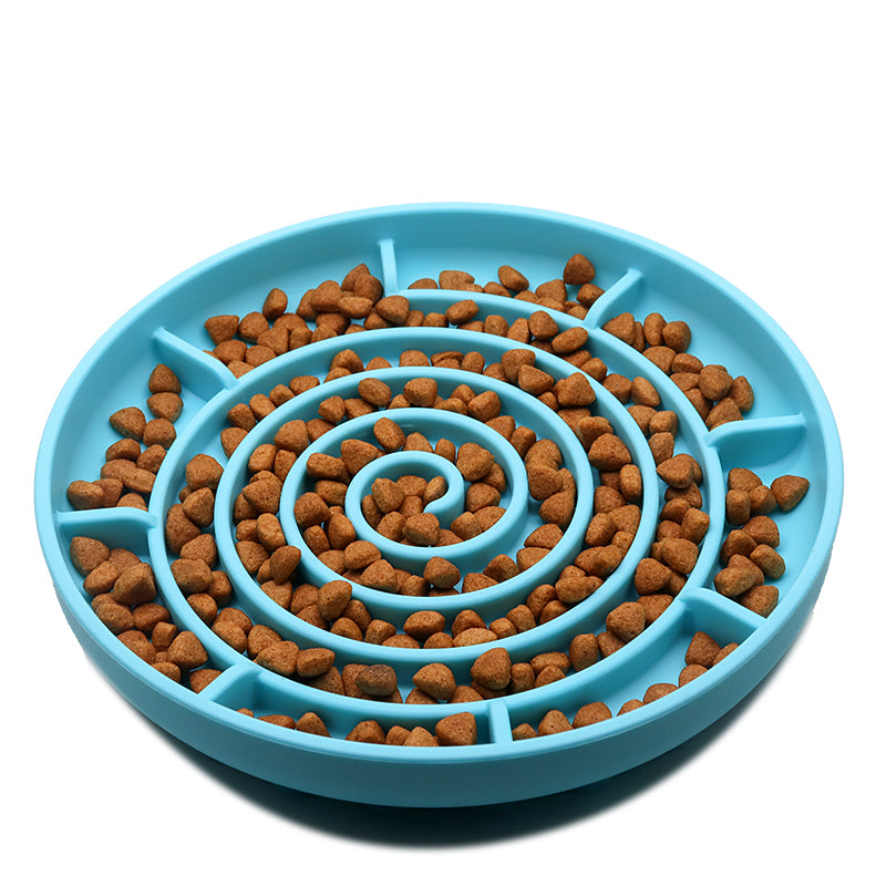 Dog Slow Food Bowl Anti-tumble Round