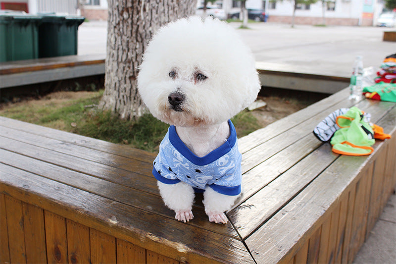 Cartoon Printed Dog T-shirt