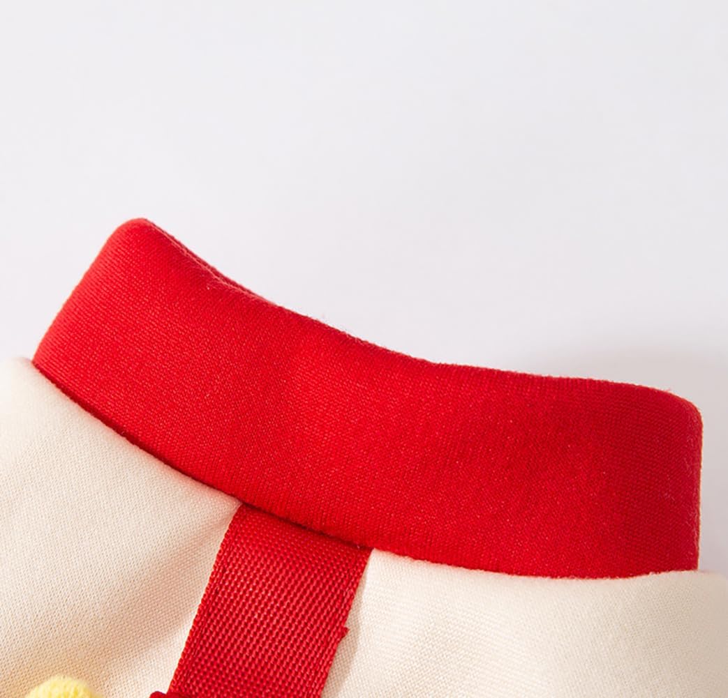 Cute Dog Sweaters Warm Pet Clothes With Leash Loop Design Soft Funny Dog Clothes For Small And Medium Dogs Boys And Girls