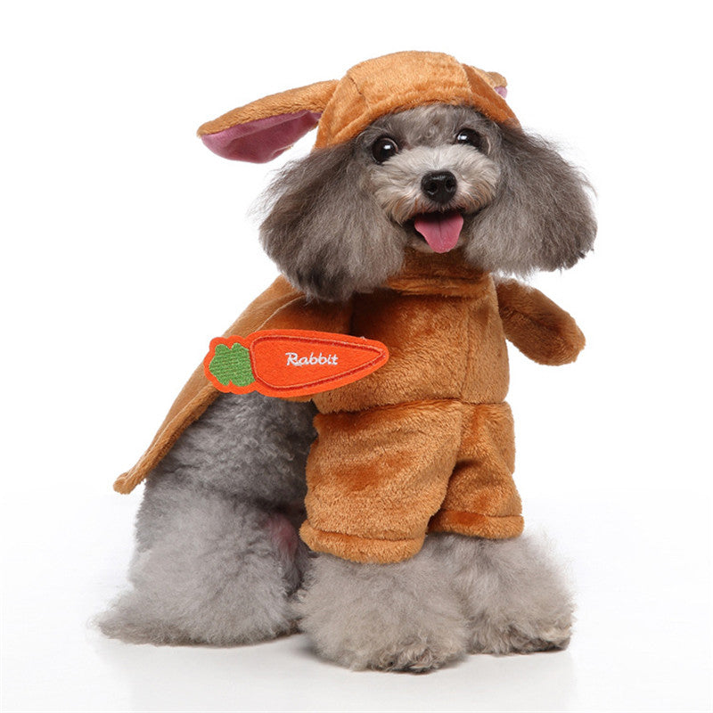 Cosplay Pet Supplies Stand Up Funny Dog Clothes Upright