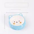 Cat food bowl pet ceramic bowl