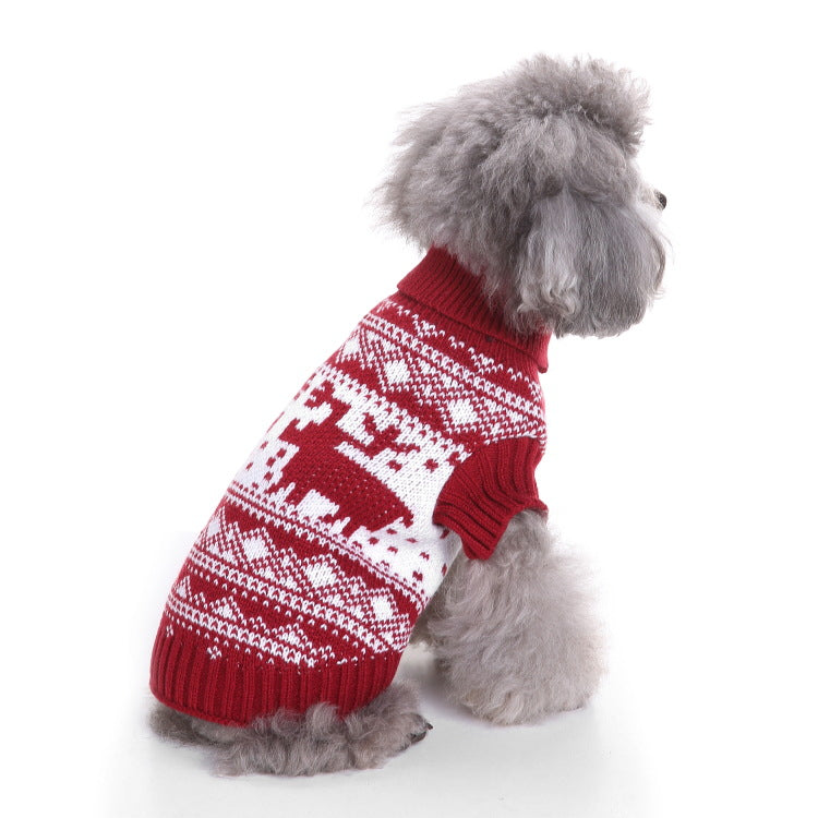 Autumn and winter pet sweater