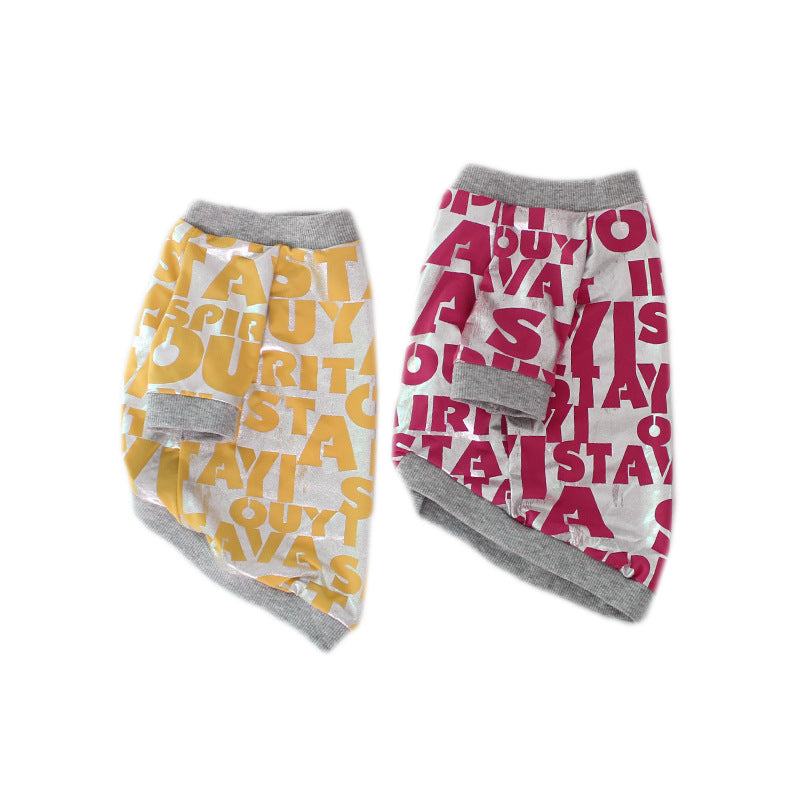 Dog Tide Brand T-shirt Letter Spring And Summer