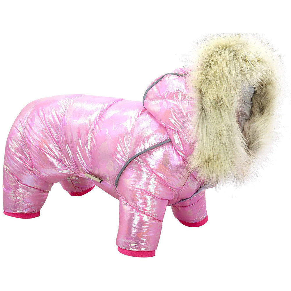 Dog clothes colorful hat four legged sweater button