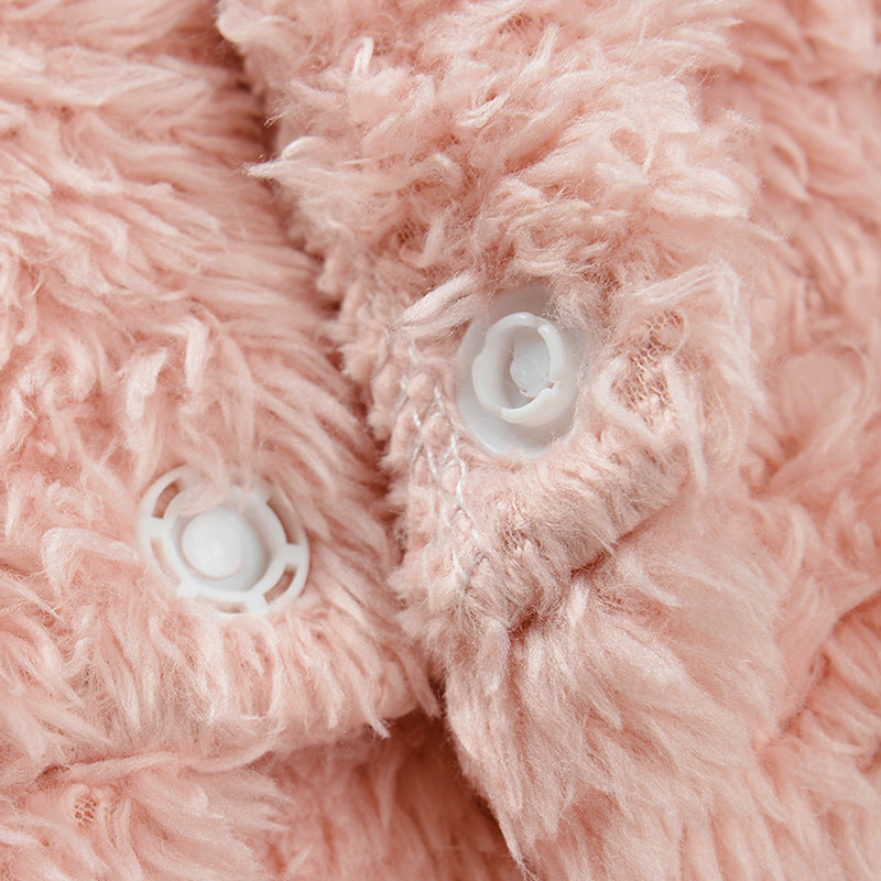 Bear ear pet cotton coat