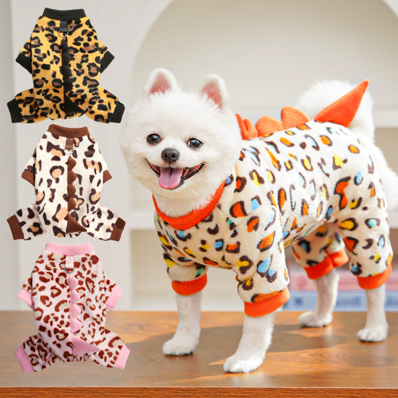 Dog Clothes Autumn And Winter French Bulldog Fleece