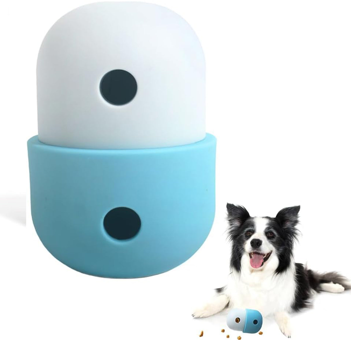 Pet Puzzle Toy Dog Treat Dispensing Cute Puppy Small Medium Dogs Interactive Chase Toy Pet Funny Enrichment Toys Food Ball For Dog Playing Training