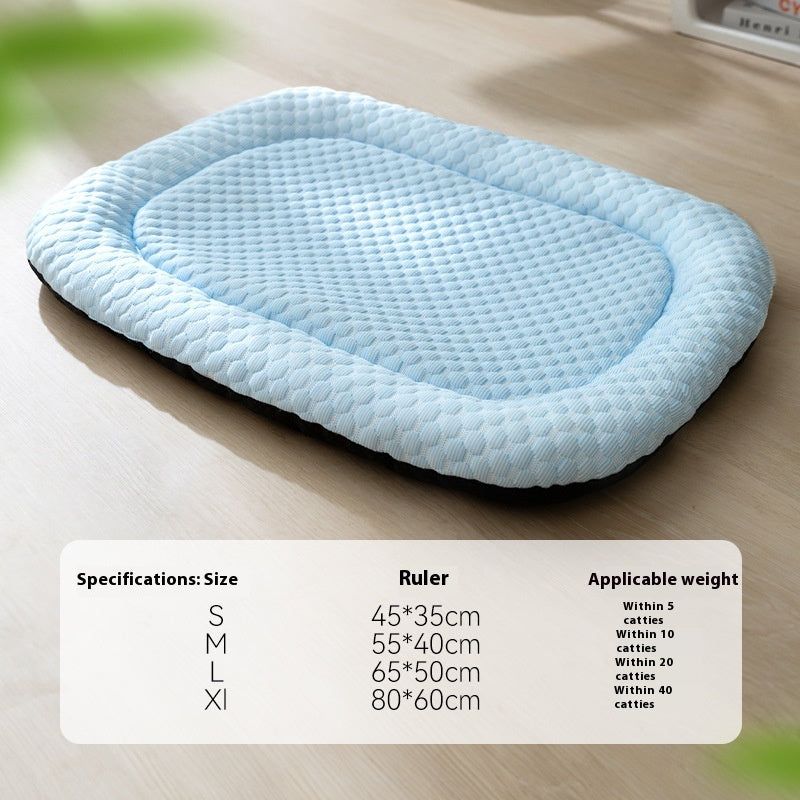 Ice Mat Ice Pad Kennel 3D Cool Mat Breathable Dog Mat