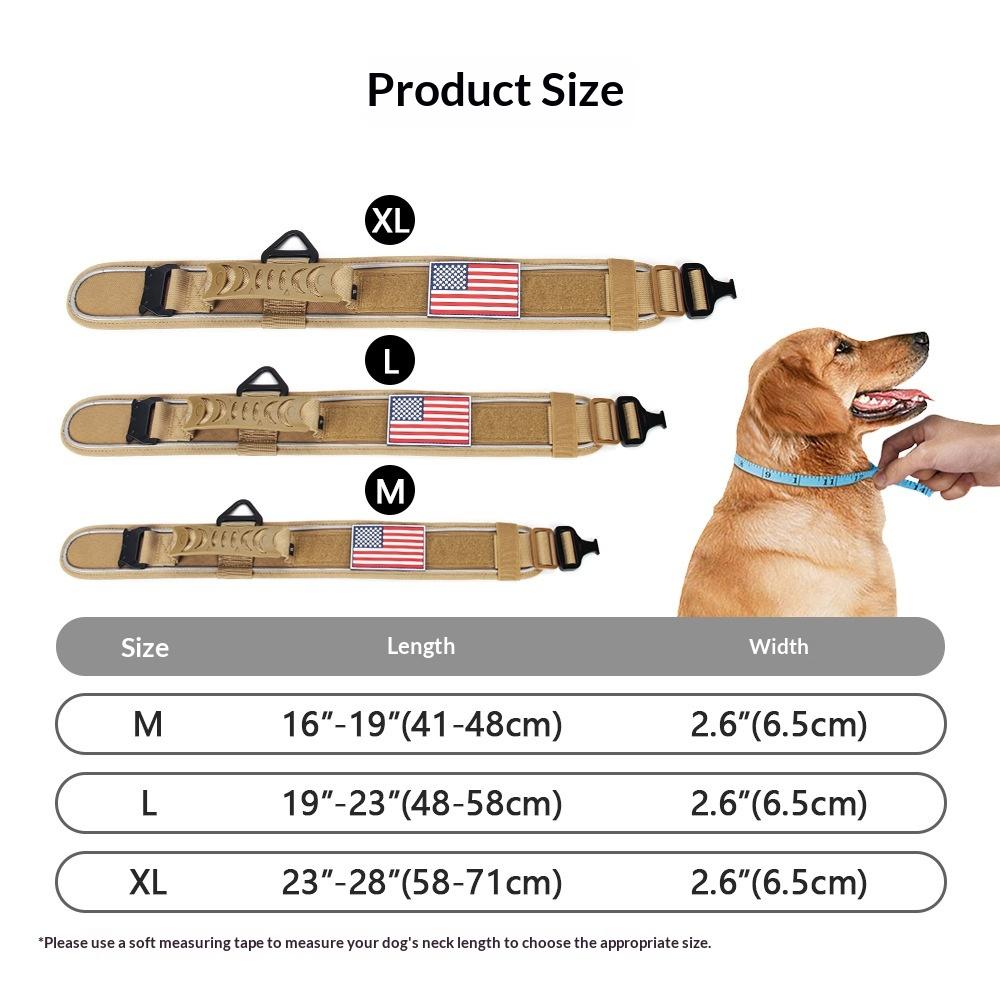 Reflective Nylon Dog Collar And Outdoor Pet Leash