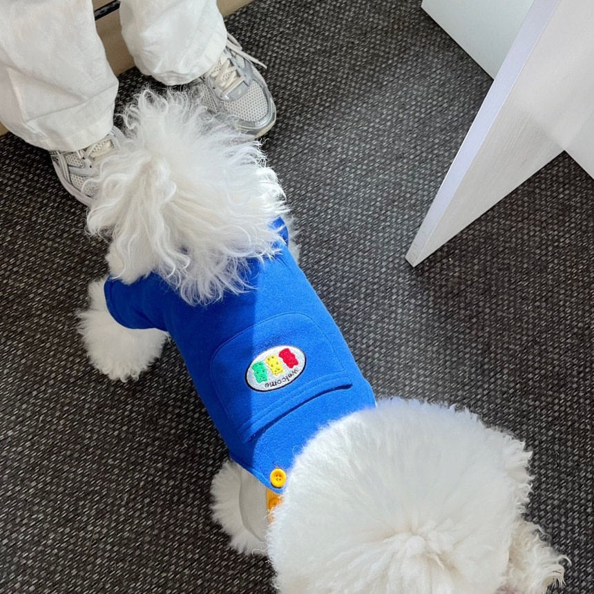 Spring And Autumn New Dog Cat Overalls