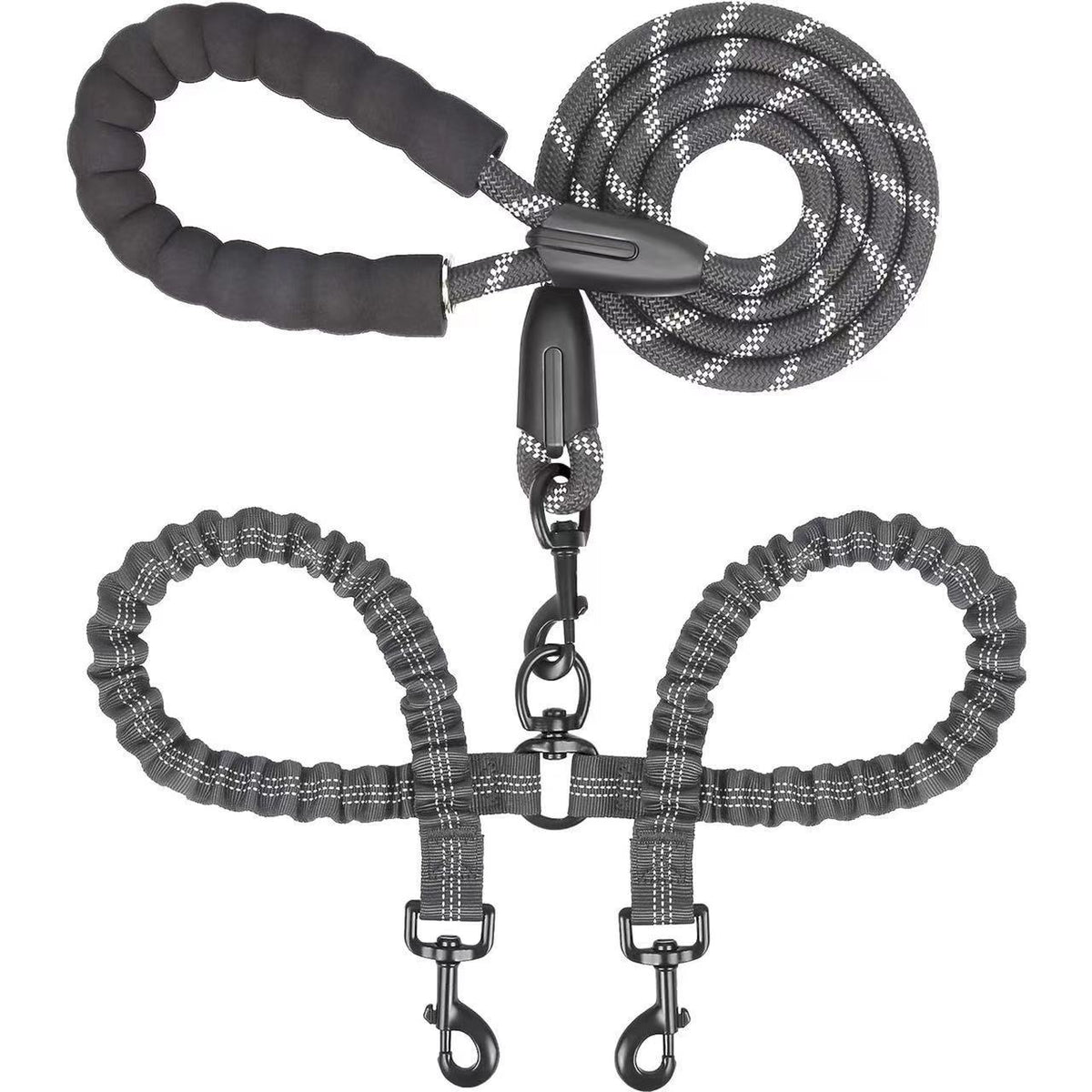 Dog One Drag Two Explosion-proof Retractable Leash