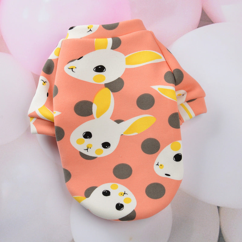 Young autumn and winter small dog pet clothes