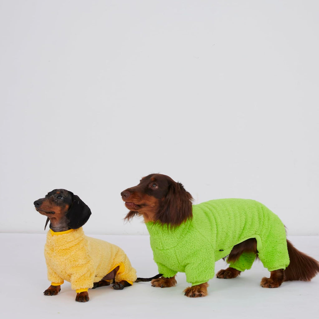 Sausage Dog AutumnWinter Warm Thick Bottom Coat Thick Four Legged Clothes