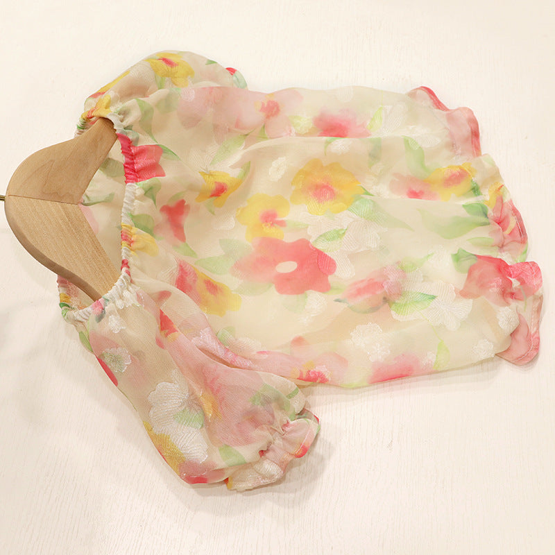 Chiffon Summer Short Body Bulldog Dog Clothing