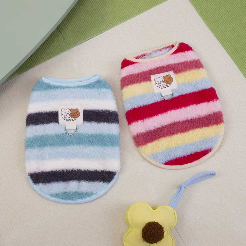 Pet Clothes For Small And Medium-sized Dogs In Autumn And Winter, Cute Little Bear Cloth Label Teddy Bichon Frise Two-legged Coat, Dog Clothes