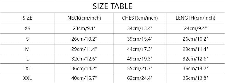 Cotton Stretch Puppy Pet Clothes