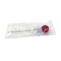 Pet Cat Spring Feather Ball Interactive Cat Teaser Colorful Fur Ball High-Elastic Pet Toy