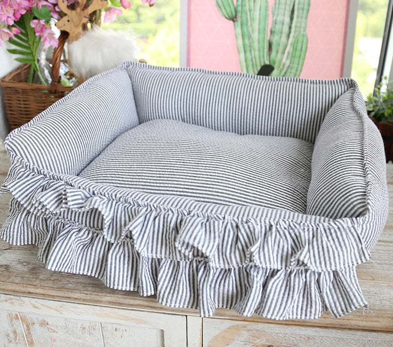 Small Square Nest Teddy Bichon Pet Kennel Dog Mat Four Seasons Universal Warm Nest