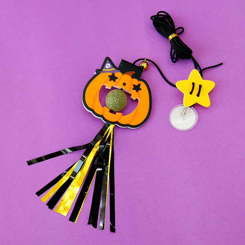 Elastic String Feather Cat Teaser