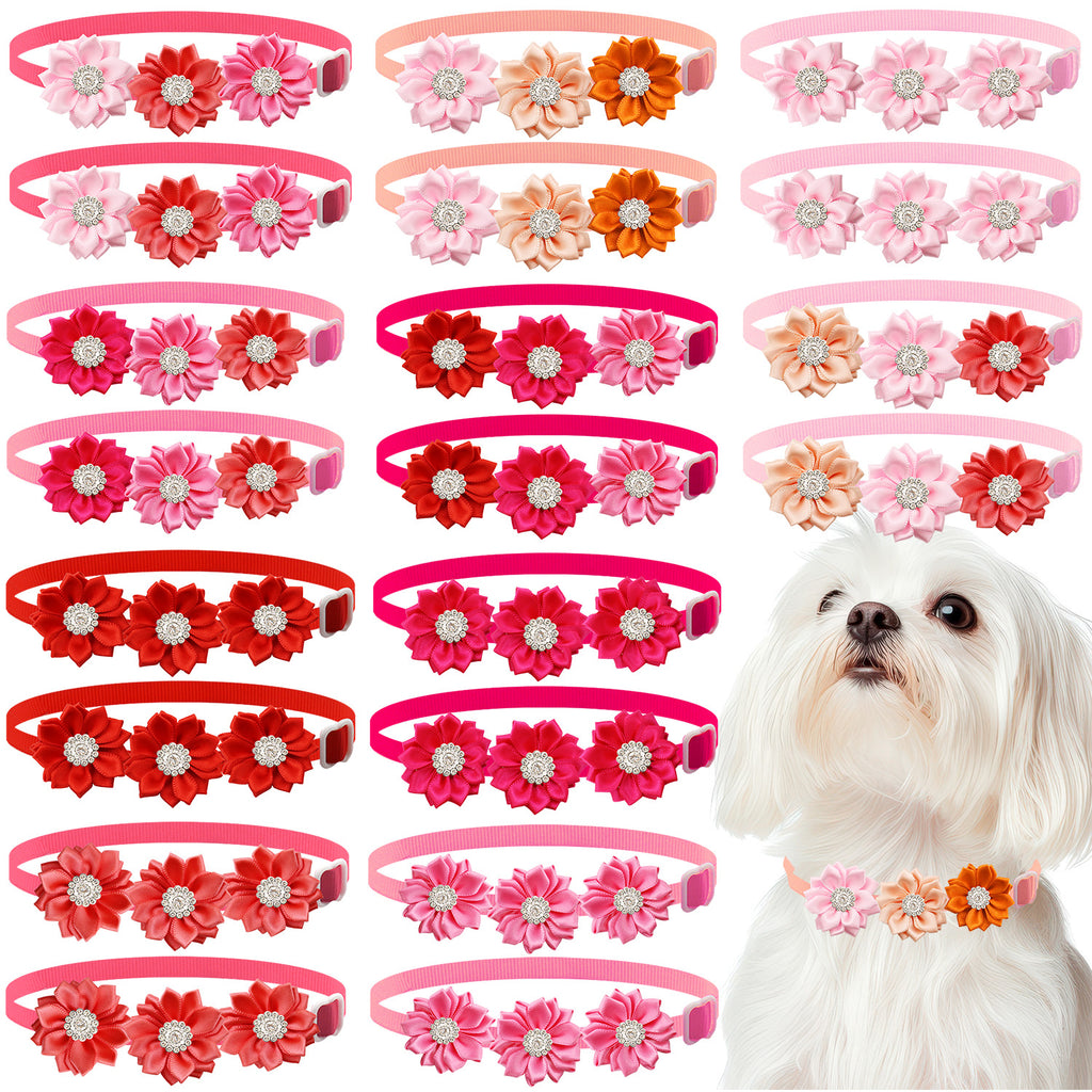 Cat Bow Tie Adjustable Size Pet Accessory Bow Tie
