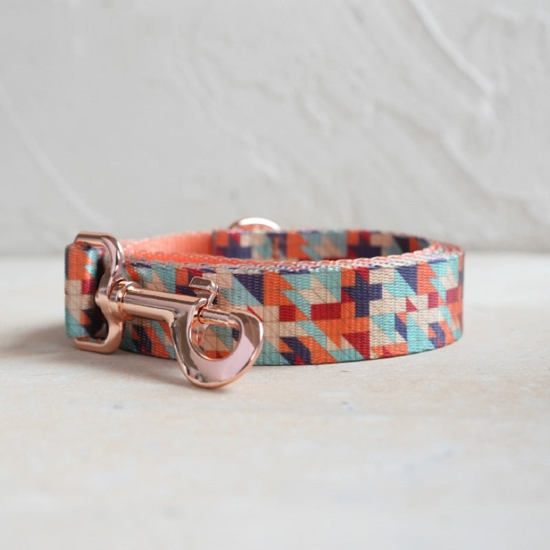 Self-designed Soft And Comfortable Pet Dog Collar And Leash Set