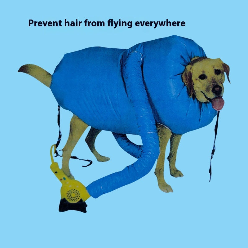 Pet Bath Quick Dry Hair Drying Bag Household Dog Blowing Cover