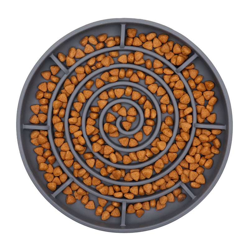 Dog Slow Food Bowl Anti-tumble Round