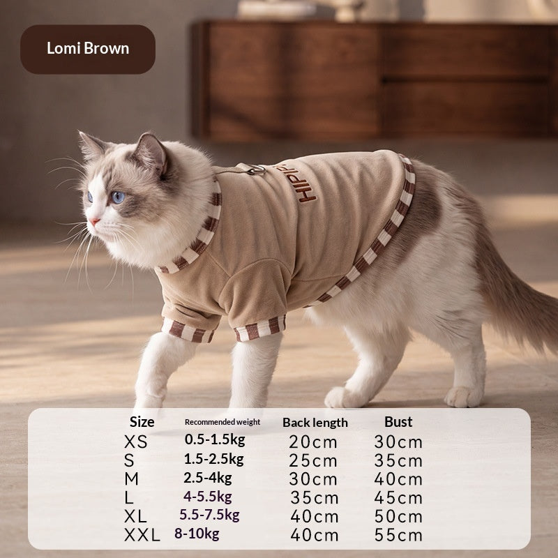 Warm Pet Clothing Lightweight Apparel